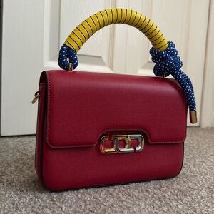 Marc Jacob’s J Link Top Handle Bag in Red